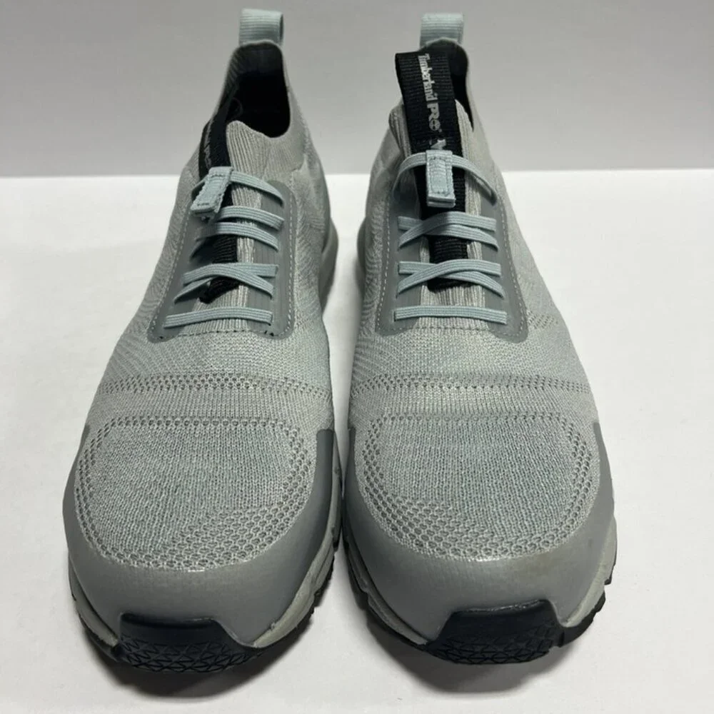 Timberland Pro Womens Radius Knit Slip On Comp Toe Sneaker Gray Size 9 M